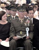 U.S. forces chief in Okinawa attends battle anniversary event